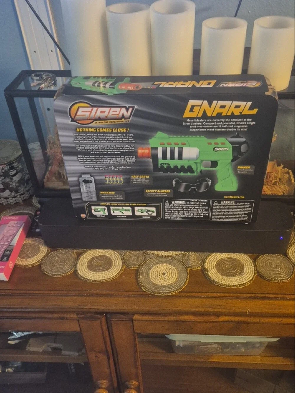 Siren Gnarl Foam Dart Blaster - Green